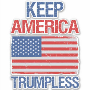 Sticker Keep America Trumpless III