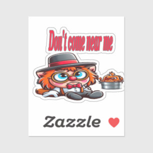 Sticker Keep Distance,