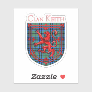 Sticker Keith Tartan