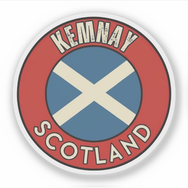 Sticker Kemnay, Scotland (Devant)