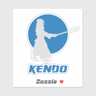 Sticker Kendo Sword Martial Arts