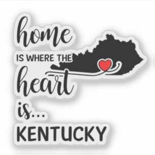 Sticker Kentucky Home est le coeur