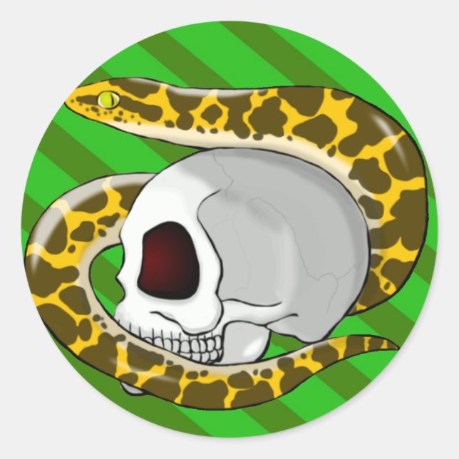 Sticker Kenyan Sand Boa (Classique) (Devant)