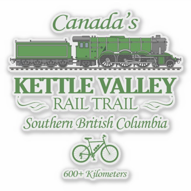 Sticker Kettle Valley RT (RT2) (Devant)