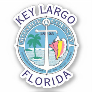 Sticker Key Largo - Florida Keys