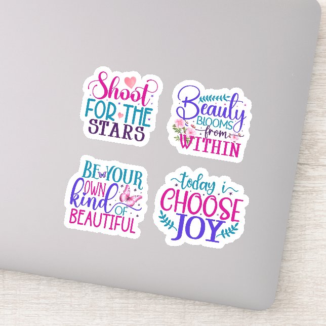 Sticker KIds Inspirants Et Motivants  (Détail)