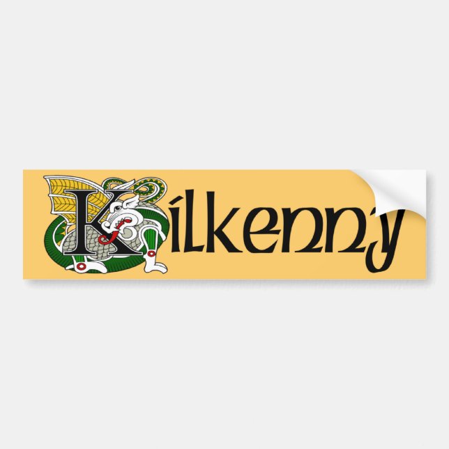 Sticker Kilkenny Bumper (Devant)