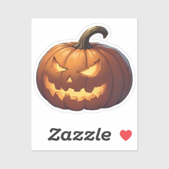 Sticker Kine de Halloween (Feuille)
