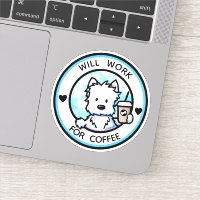 KiniArt Coffee Westie