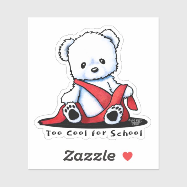 Sticker KiniArt Polar Bear Cub (Feuille)