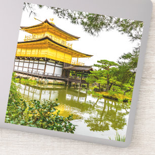 Sticker Kinkaku-ji, le pavillon d'or, Kyoto