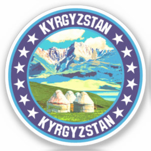 Sticker Kirghizistan