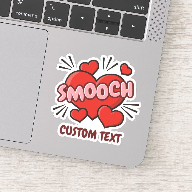 Sticker Kissing Comic Sound Effect (Détail)