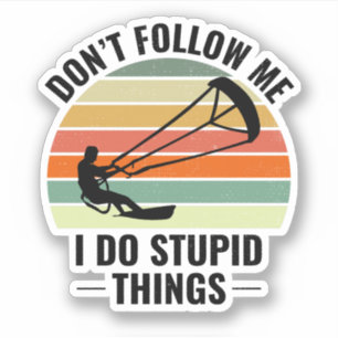 Sticker Kitesurf Kiteboarding Kite équitation Sports éolie
