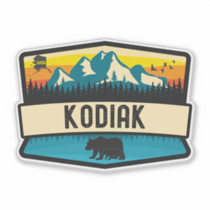 Sticker Kodiak, Alaska