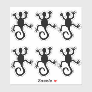 Sticker Kokopelli Lizard Silhouette Set d'artisanat Vinyl