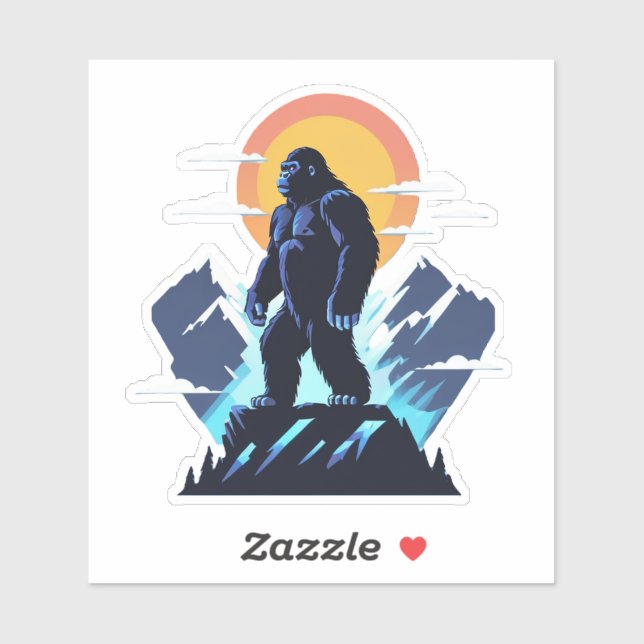 Sticker Kong astral du Nord4 (Feuille)