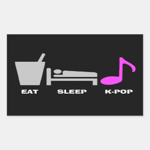 Sticker Kpop Sleep