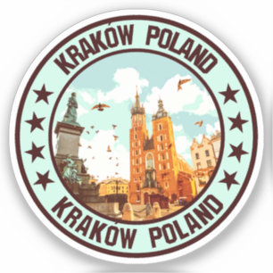 Sticker Kraków