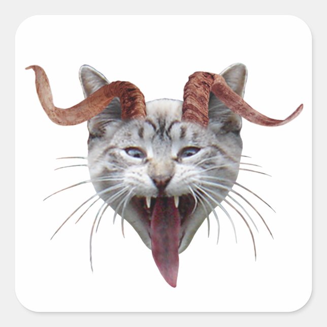 Sticker Krampus Cat (Devant)