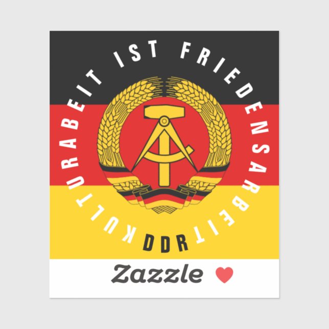 Sticker Kulturabeit ist Friedensarbeit (Feuille)