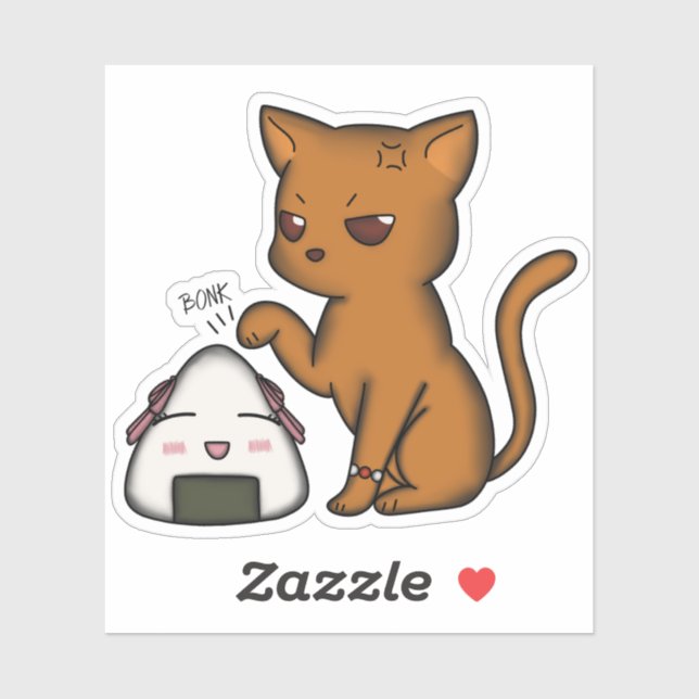 Sticker Kyo et Tohru  (Feuille)