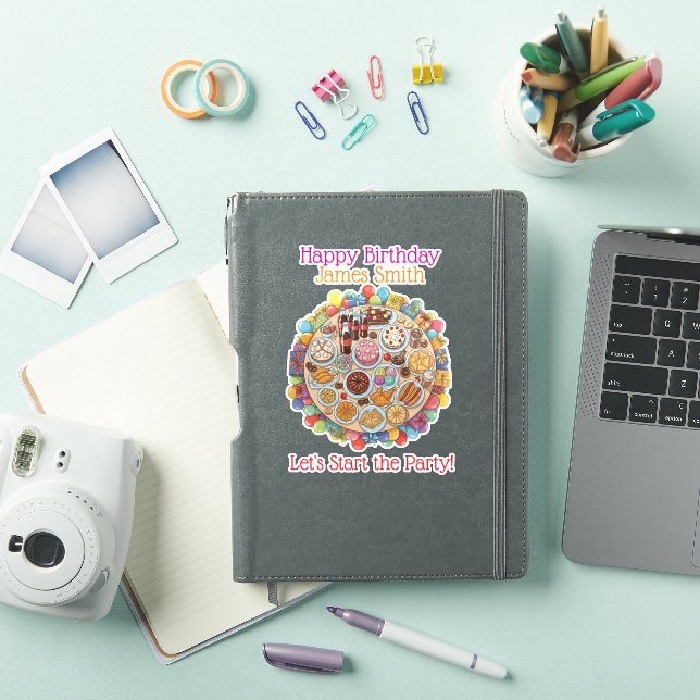 Sticker La célébration n'a pas encore commencé (Couverture iPad)