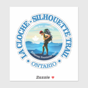 Sticker La Cloche-Silhouette (Randonnée C)