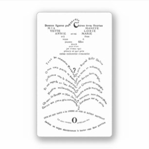 Sticker La Colombe poignardée et le Jet d’eau