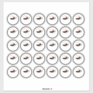 Sticker La coutume de logo observe des cosmétiques de