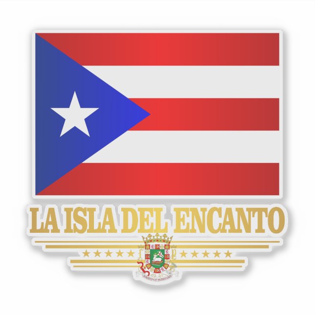 Sticker La Isla del Encanto (Devant)