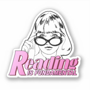 Sticker La lecture est fondamentale