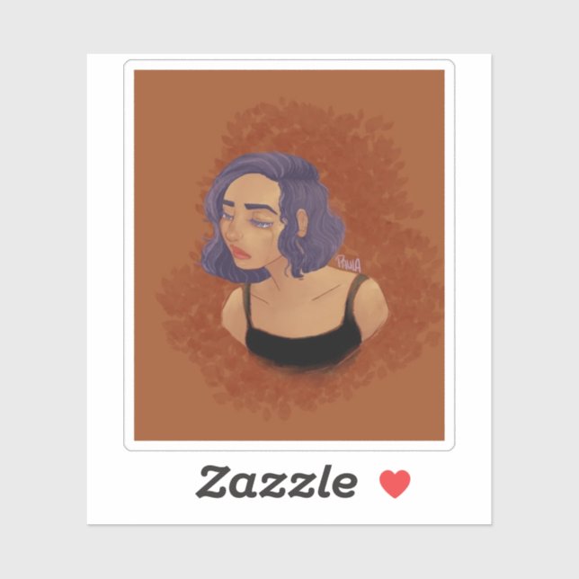 Sticker La Llorasangre - PG Design (Feuille)