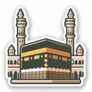 Sticker La Mecque Kaaba Art musulman