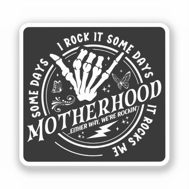 Sticker La Mère Quelques Jours Je La Roche Quelques Jours  (Recto)