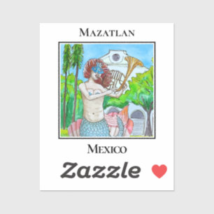 Sticker La Petite Sirène de la Plazuela Machado