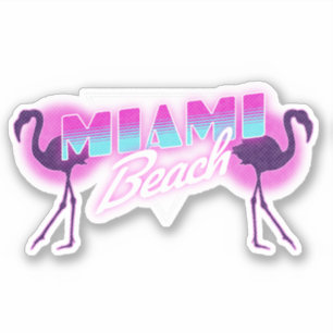 Sticker La plage de Miami