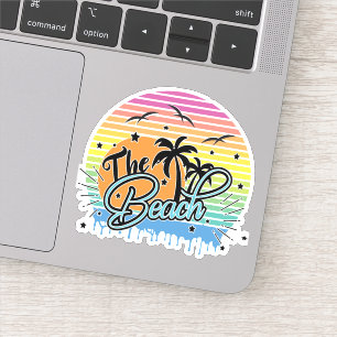 Sticker La plage, été 2023