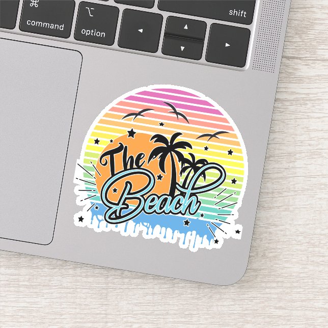Sticker La plage, été 2023 (Détail)