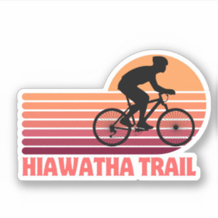 Sticker La route de Hiawatha - Vélo de montagne panoramiqu