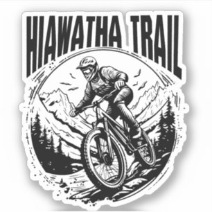 Sticker La Route de la Hiawatha - VTT Pittoresque