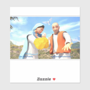 Sticker La Sainte Famille - Nativité