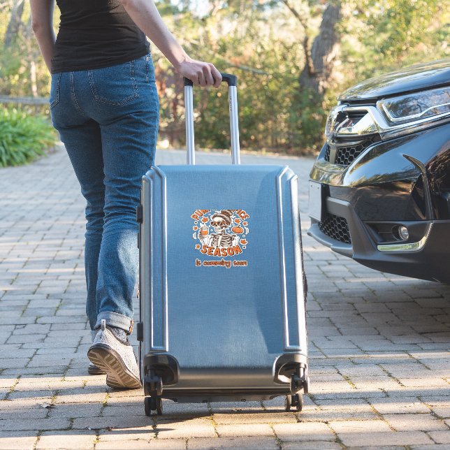 Sticker La saison des épices citrouilles commence bientôt  (Valise Insitu)