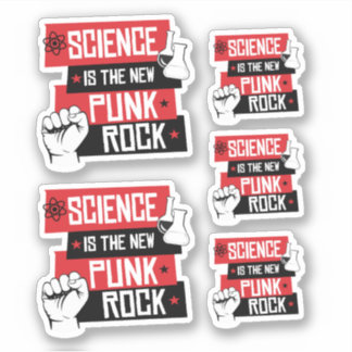 STICKER LA SCIENCE EST LE NOUVEAU ROCHER DE PUNK