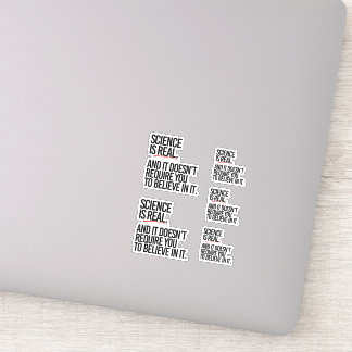 STICKER LA SCIENCE EST RÉELLE