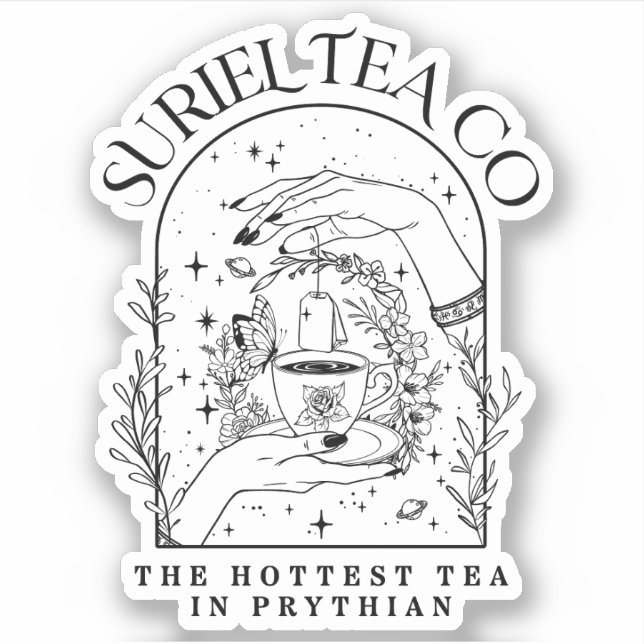 Sticker La société Suriel Tea Co ACOTAR Velaris 3WH1 (Devant)