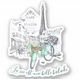 Sticker La vie est une belle balade