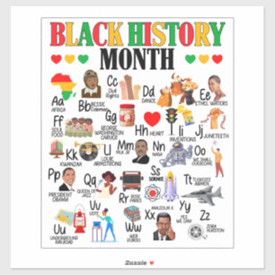 Sticker L'ABC de l'histoire des Noirs