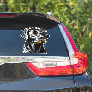 Sticker Laboratoire noir   Atelier à bord