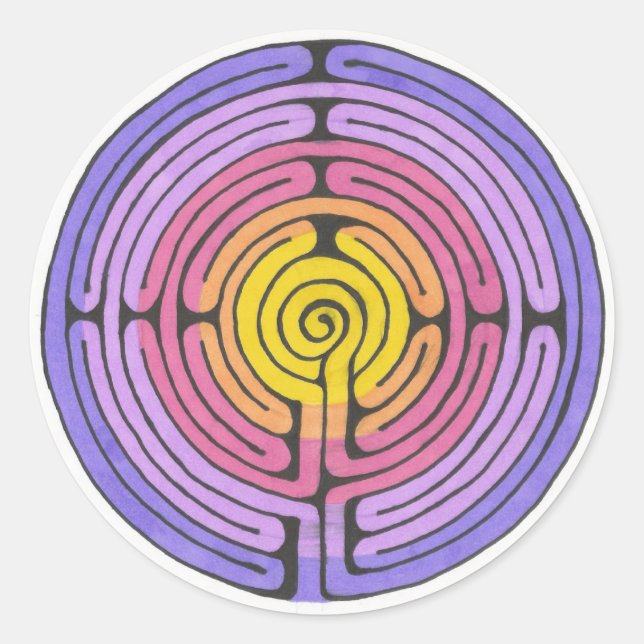 Sticker Labyrinthe (Devant)